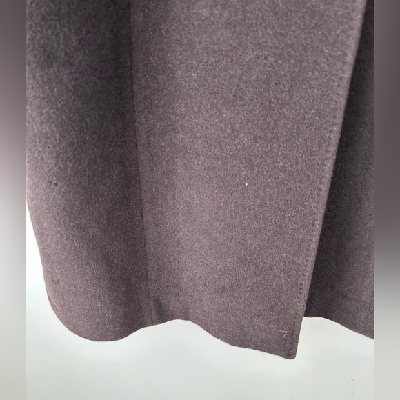 K.T Kyoko Katase Angola wool brown minimalist structured coat - Picture 5 of 15